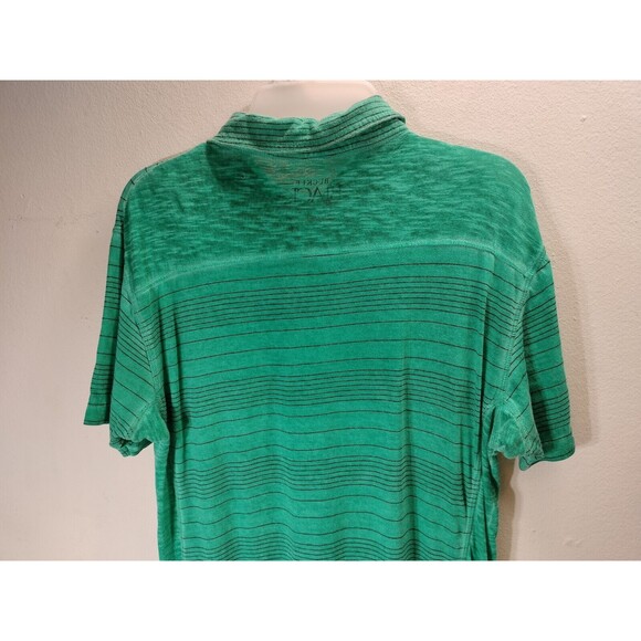 Buckle Black Mens Striped Polo Shirt Size Small BKE Athletic Fit Collared - Picture 7 of 9
